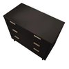 Manhattan Comfort Granville 38.18 Standard Dresser in Black DR-5012